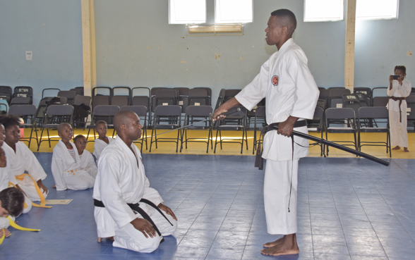 Collin F. Huskinson promoted to the rank of San Dan